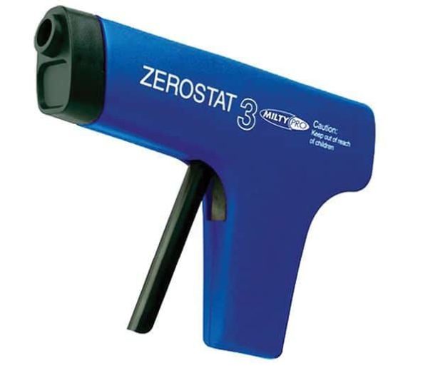 Zerostat 3 Anti-static Gun and Hunt E.D.A. Record Brush (Package)