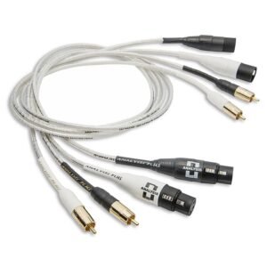 Silver Apex Interconnect Cables by Analysis Plus