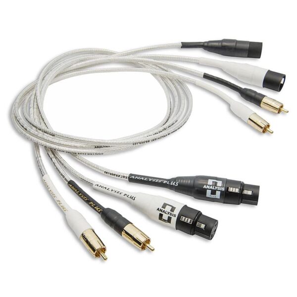 Silver Apex Interconnect Cables by Analysis Plus