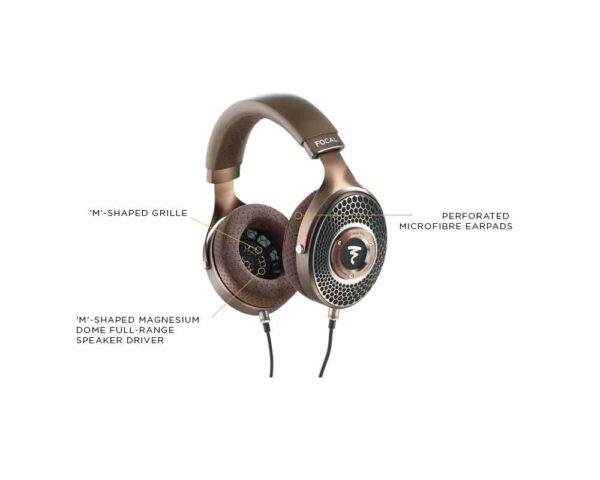 Clear Mg Headphones by Focal