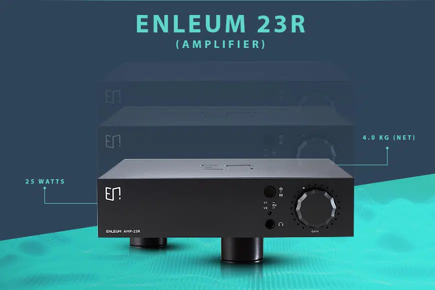Enleum AMP-23R Integrated Amplifier – Also the Ultimate Headphone Amplifier