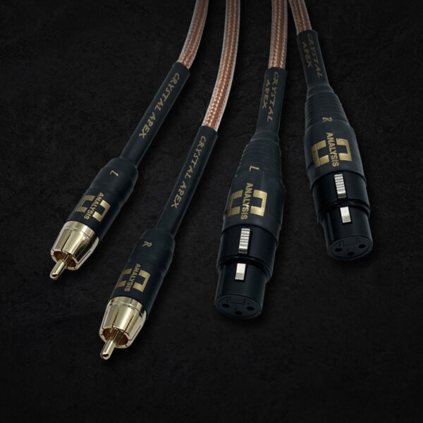 Crystal Apex Interconnect Cables by Analysis Plus