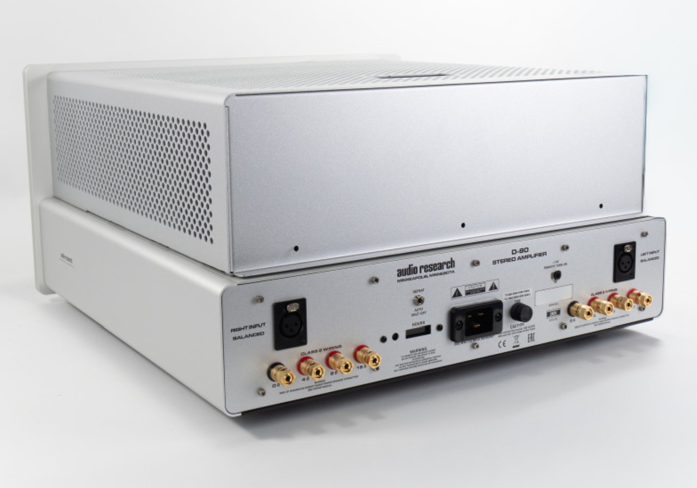 Audio Research - D80 Rear
